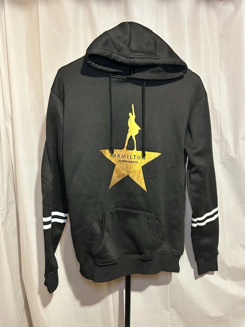 Hamilton The Musical Graphic Sweatshirt XL Hoodie with Kangaroo Front Pocket
